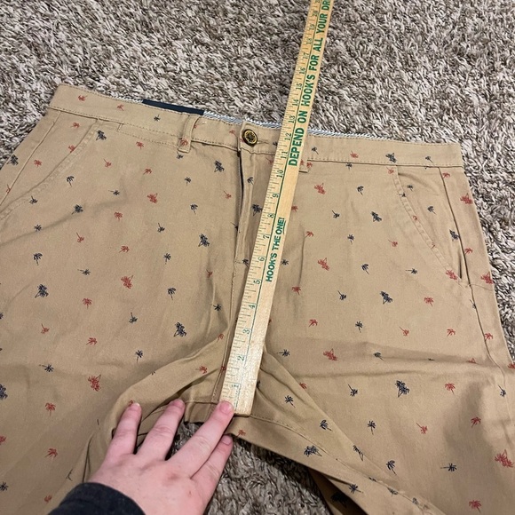 Jachs New York NWT Stretch Twill palm tree print khaki shorts - Picture 11 of 14